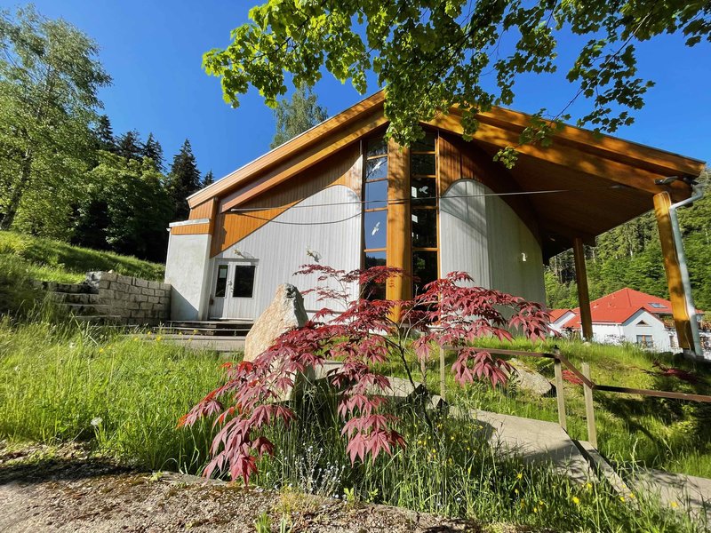 Meditationshalle Haus Samana Mai 2023