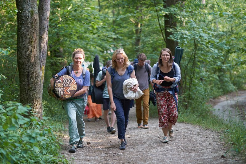 Zu sich kommen Aufstieg